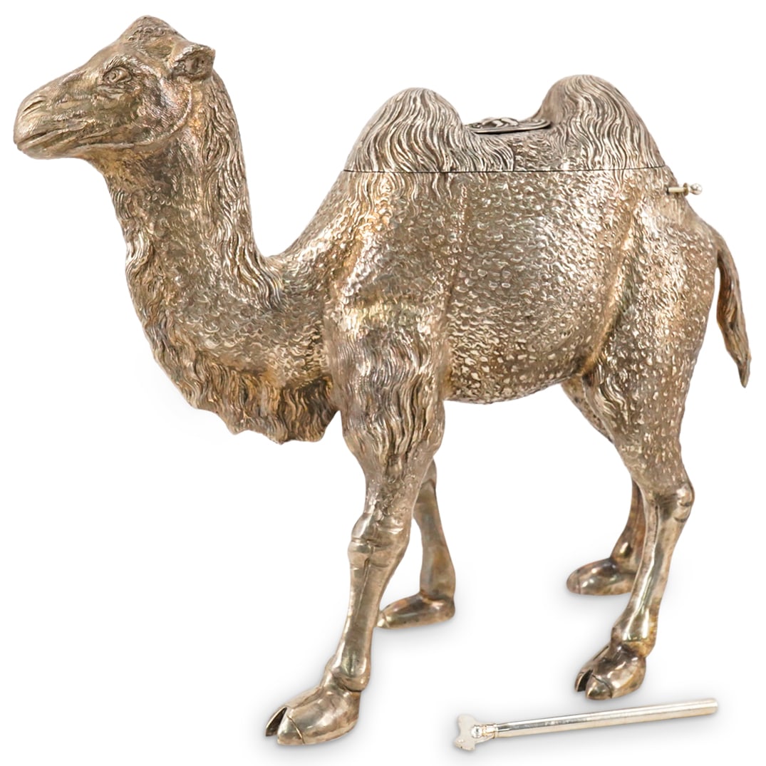 Mechanical Sterling Silver Singing Bird Box Automaton (1 of 12)