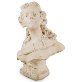 Antonio Piazza (1875-1925) Marble "Aerte" Sculpture