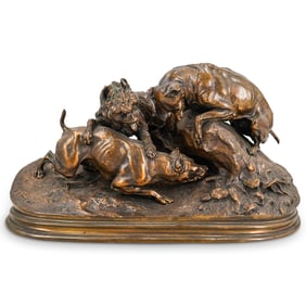 After Pierre-Jules Mene. (French, 1810-1879) Bronze