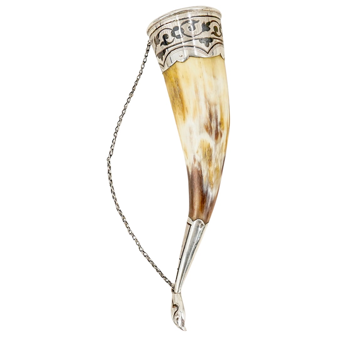 Vintage Russian Silver Horn Cup (1 of 10)