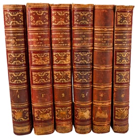 (6) Volumes General History of Living Men and Dead Men in the 19th Century