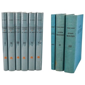 (9) Art Books, Catalog Raisonne, Hardcovers