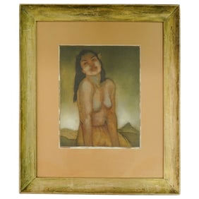 John Melville Kelly (American, 1879-1962) "Malia" Etching & Aquatint