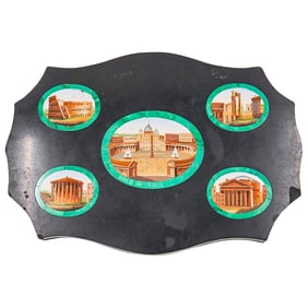 Italian Micro Mosaic Paperweight