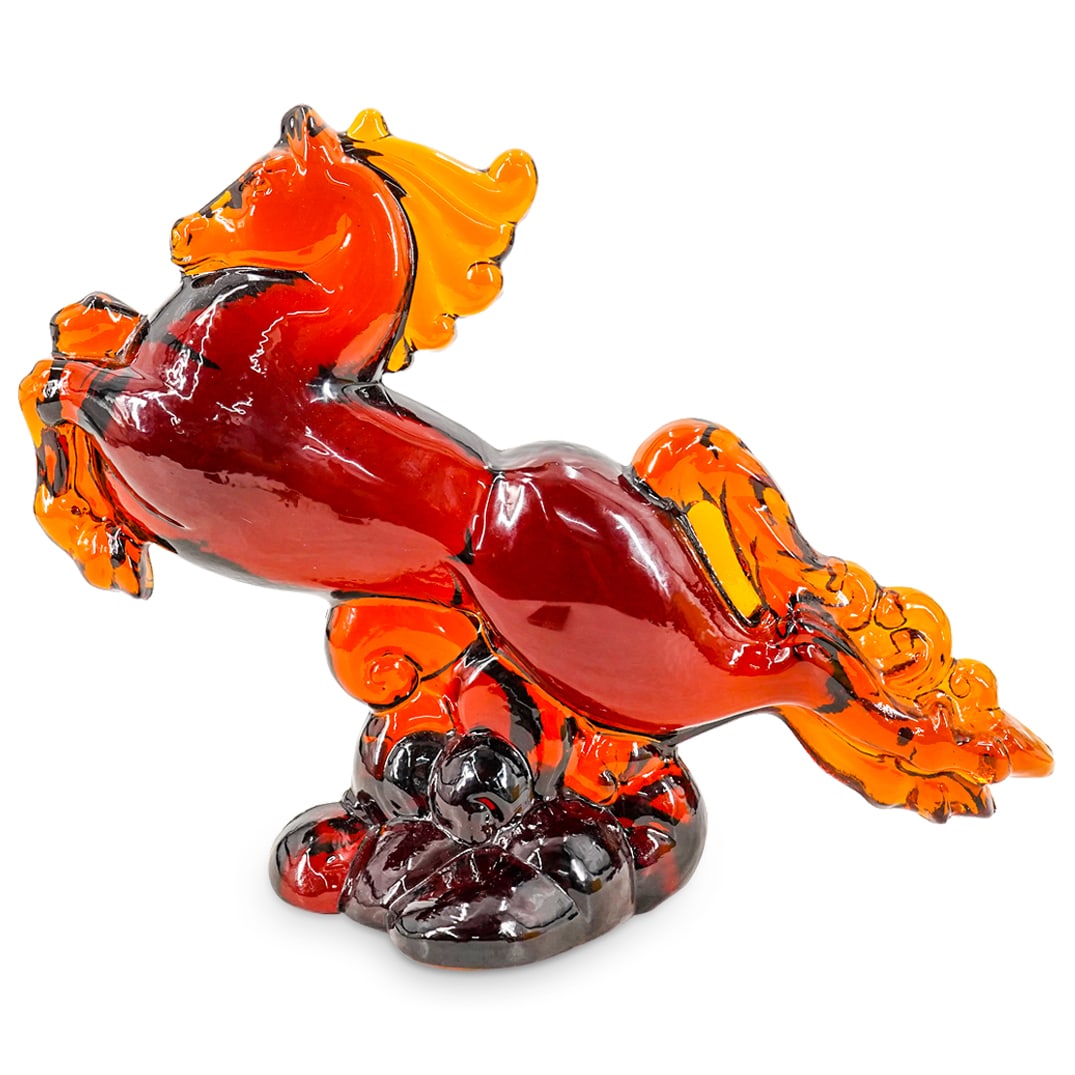 Heisey By Imperial Flying Mare Horse Glass Figurine Sculpture (1 of 8)