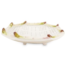 Italian Mid Century Pierced Ceramic Asparagus Dish