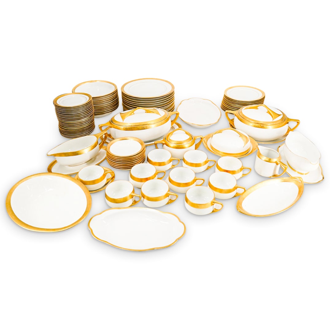 (92 Pc) Czech Bohemia Donatello Porcelain Dinnerware Set (1 of 20)