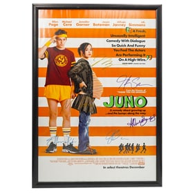 Signed Juno Movie Poster