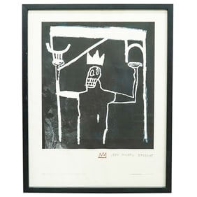 Jean Michel Basquiat Exhibition Poster