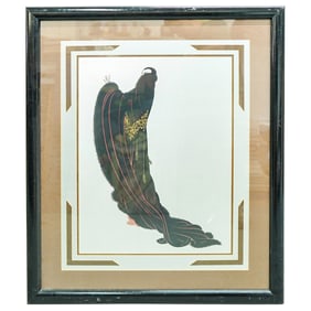 Erte (Romain de Tirtoff, Russian/French, 1892-1990) "Soiree" Serigraph Poster