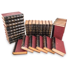 (29) Hard Bound Volumes Historia General De Espanol Por Don Modesto Lafuente