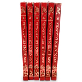(6) Volumes Don Quijote de la Mancha