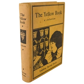 "The Yellow Book: A Selection" Hardcover Book