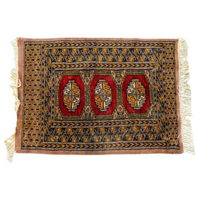 Small Middle Eastern Wool Rug