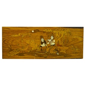 Raj Indian Bone Inlay Decorative Wall Panel