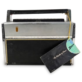 Vintage Zenith Royal 1000-D Trans-Oceanic Battery Transistor Portable Radio