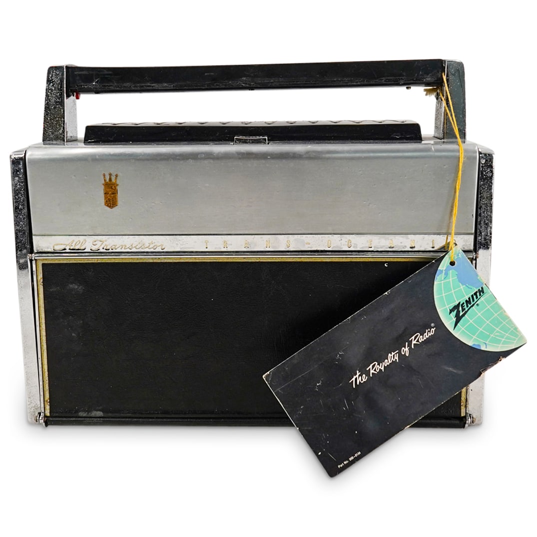 Vintage Zenith Royal 1000-D Trans-Oceanic Battery Transistor Portable Radio (1 of 20)