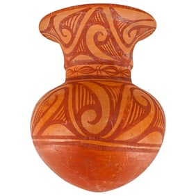 Pre Columbian Style Ceramic Vase