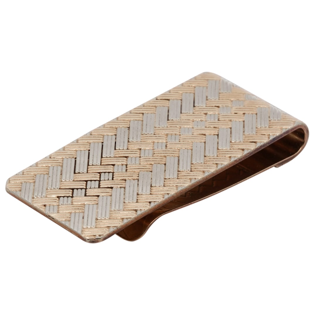 14k Yellow & White Gold Tiffany & Co. Money Clip (1 of 4)