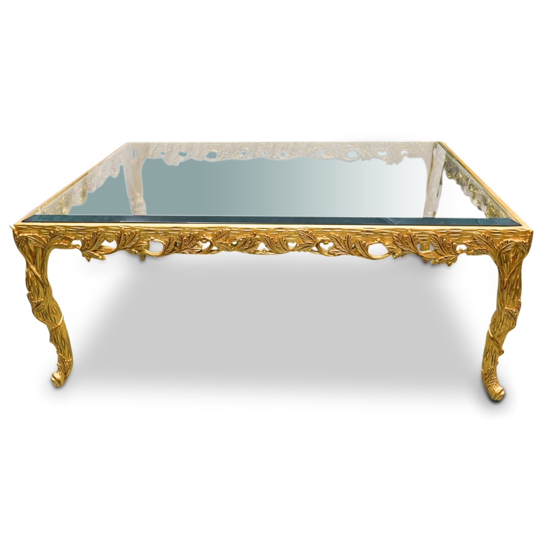 Pair of Louis XV Style Giltwood Tables (1 of 13)