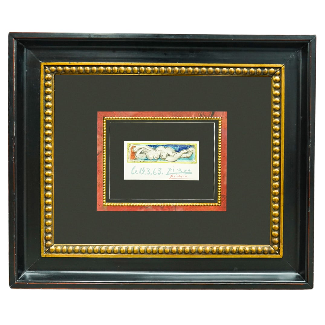 Picasso 'Nu Couche' 1963 Signed Lithograph (1 of 6)