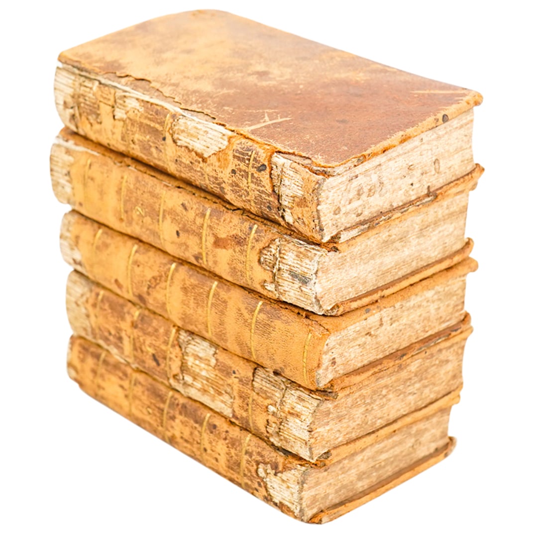 (5 Pc) Antonio de SolÃ­s y Ribadeneyra (1610â€“1686) "History Of The Conquest Of Mexico" (1 of 6)