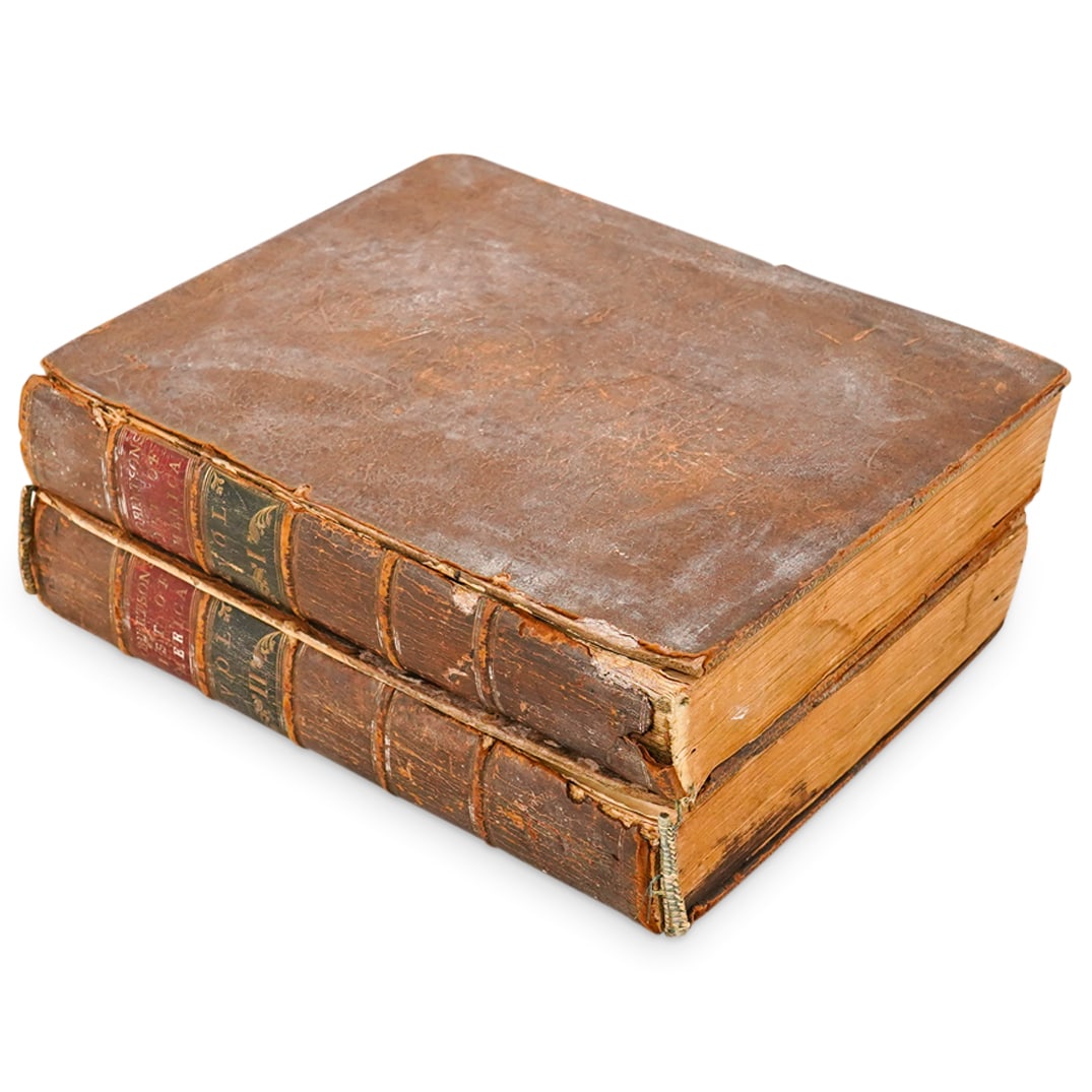 1777 William Robertson "The History Of America" First Edition, 2 Volumes (1 of 13)