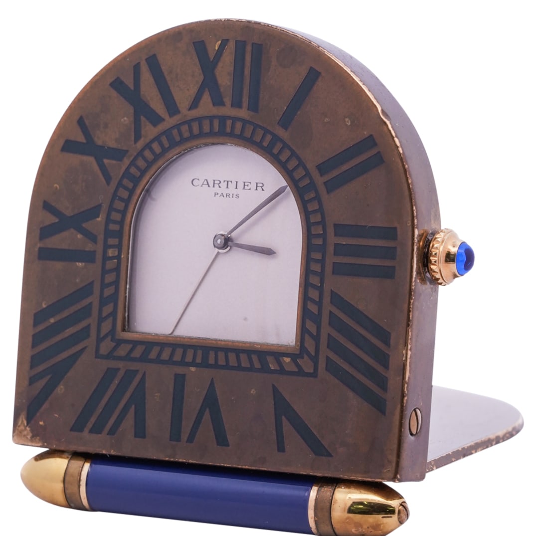 Art Deco Cartier Travel Clock (1 of 6)