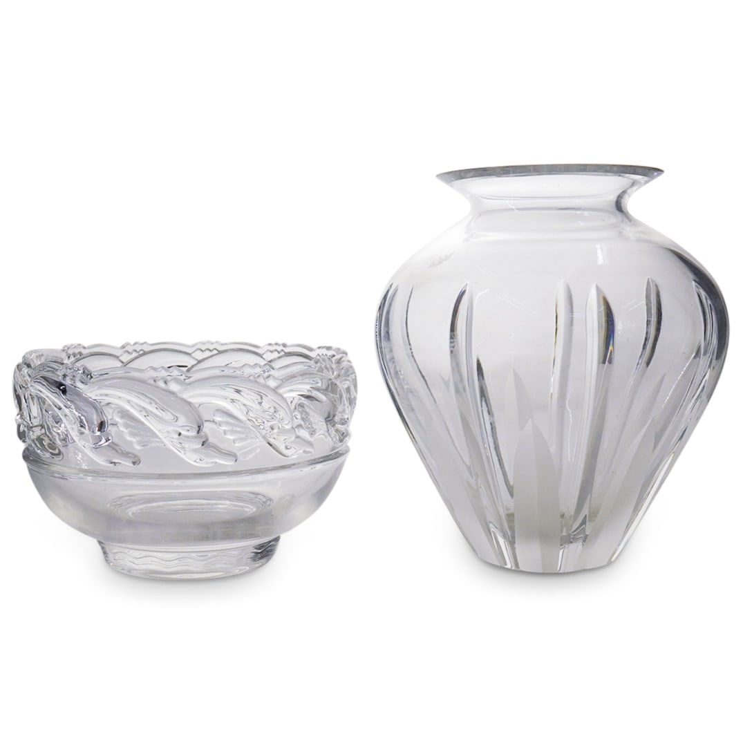 (2) Tiffany and Royal Doulton Crystal vessels (1 of 14)