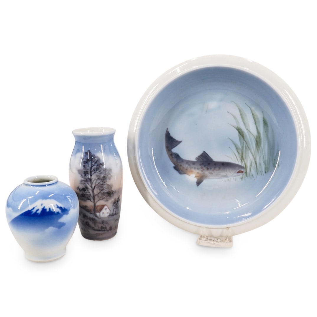 (3) Copenhagen Porcelain Items (1 of 13)