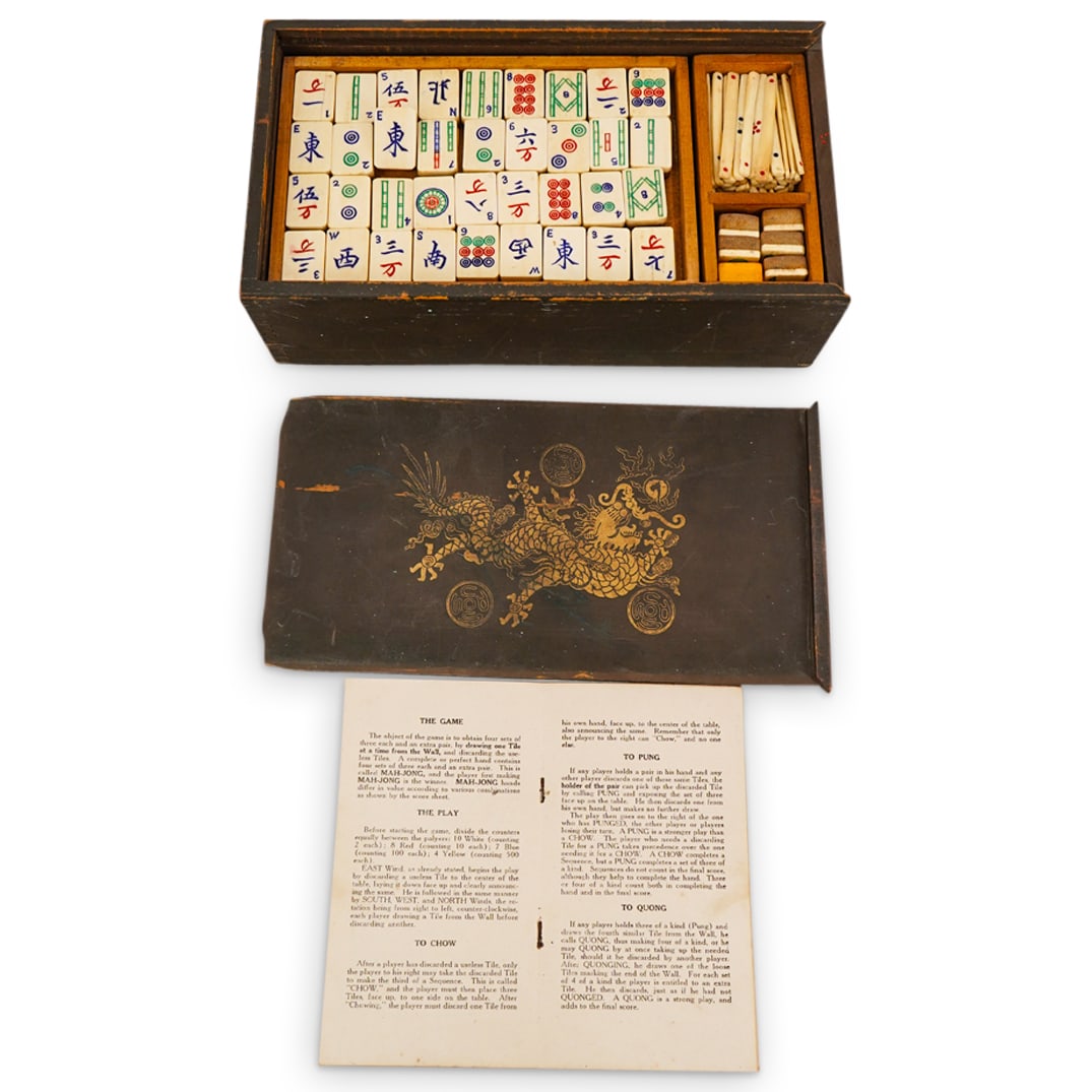 Vintage Mahjong Set (1 of 12)