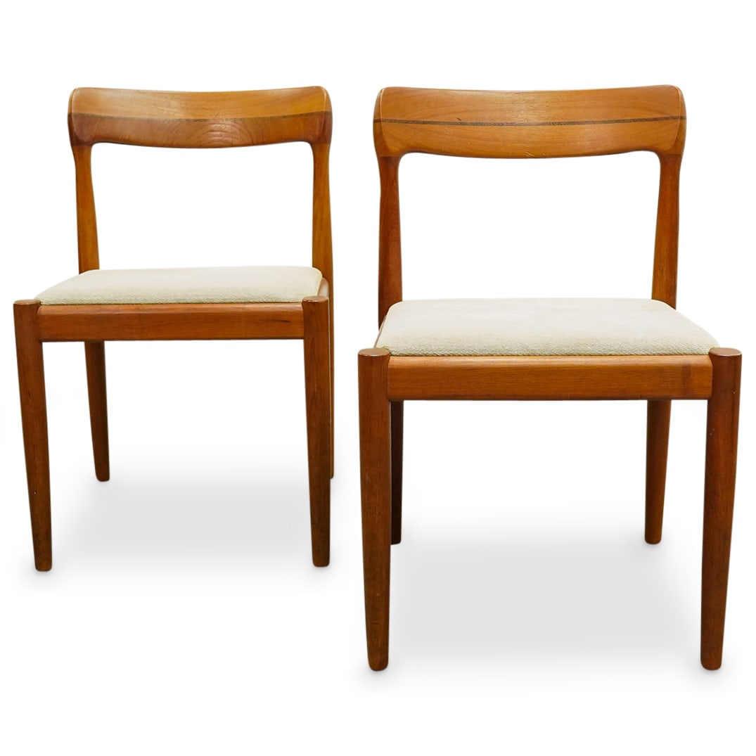 Pair Of Danish Henry Walter Klein Bramin Dining Chairs (1 of 10)