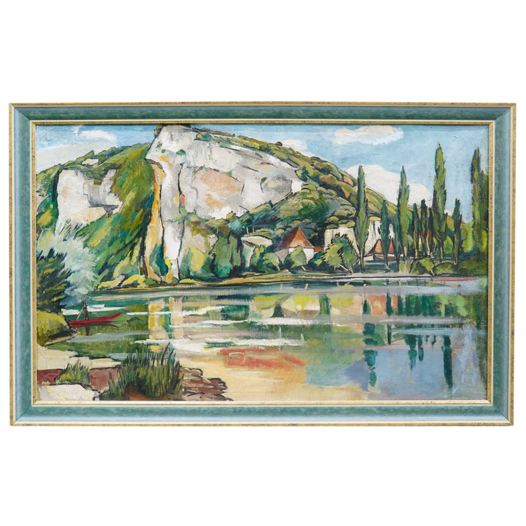 Signed Impressionist Landscape Painting (1 of 7)