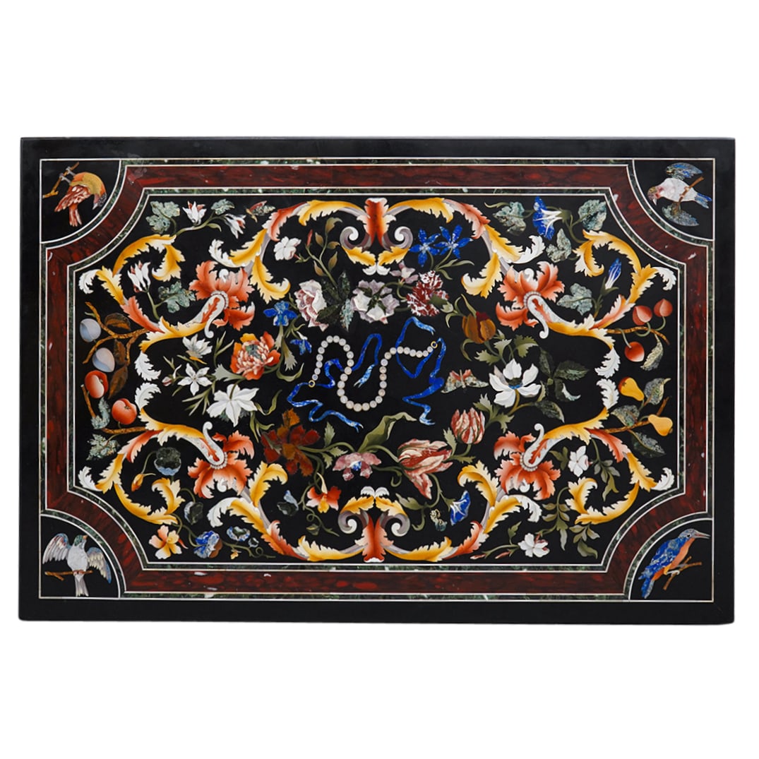 Rectangular Pietra Dura Table Top (1 of 5)