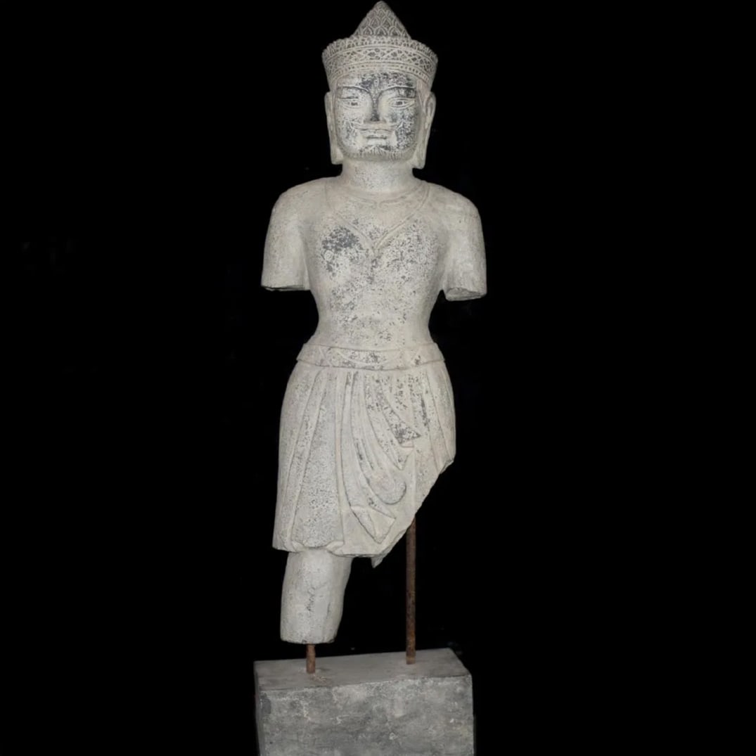 Southeast Asian Carved Stone Buddha (1 of 4)