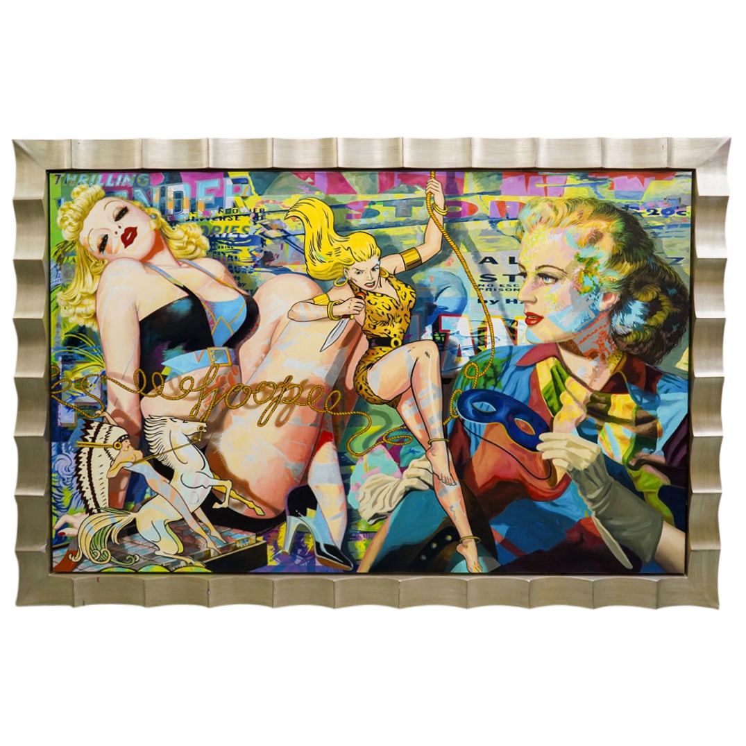 Robert Anderson (American, 1945-2010) Acrylic On Canvas (1 of 10)