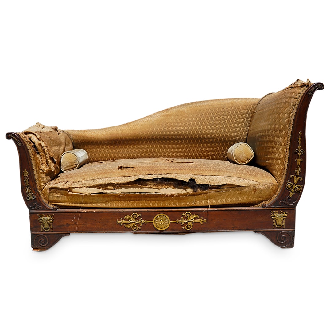 19th C. French Empire Daybed (1 of 20)