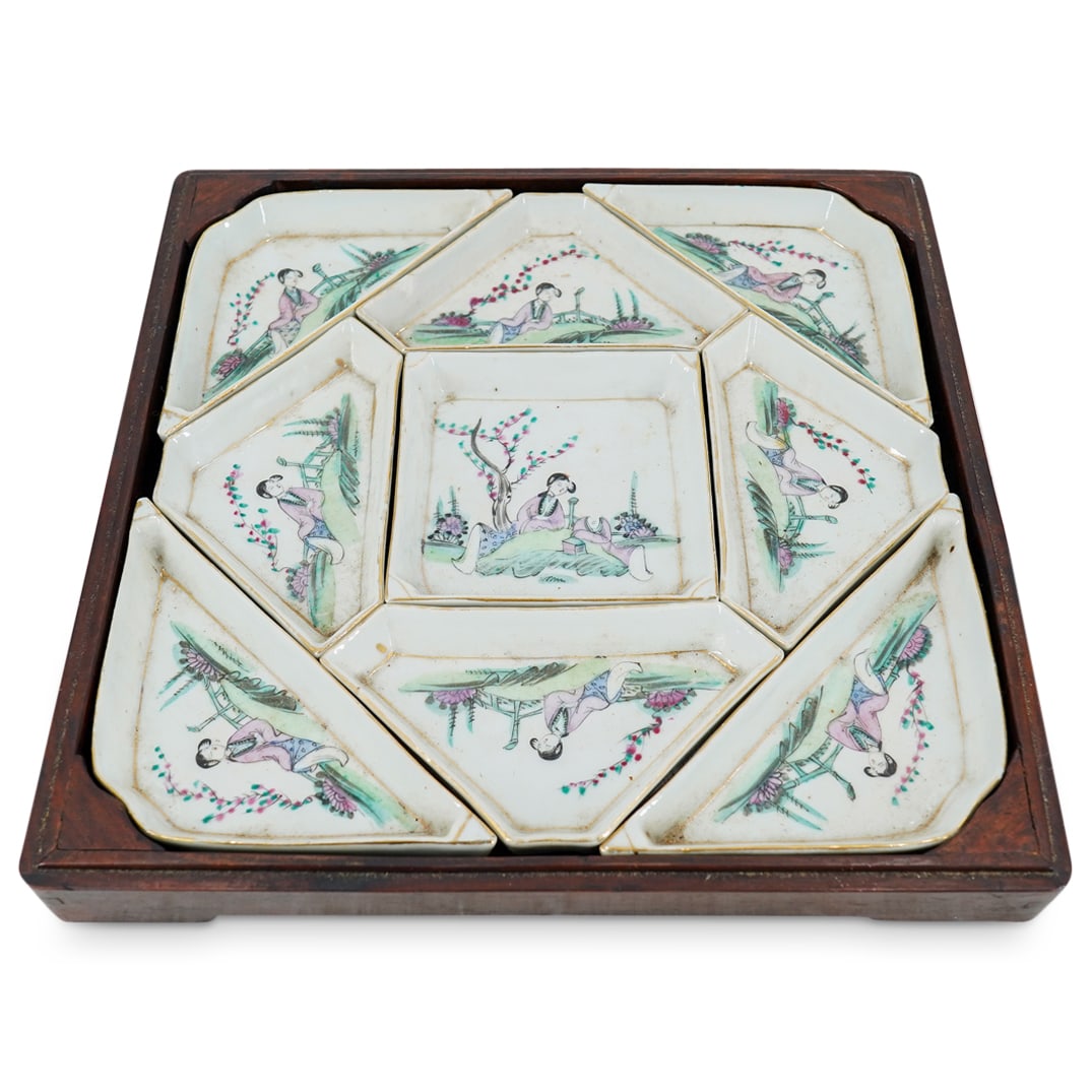 Vintage Chinese Porcelain Sweet Meats Tray (1 of 8)