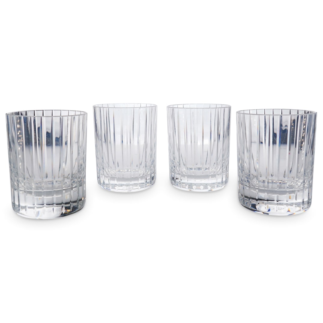 (4) Baccarat Crystal Tumblers in the "Harmonie" Series (1 of 6)