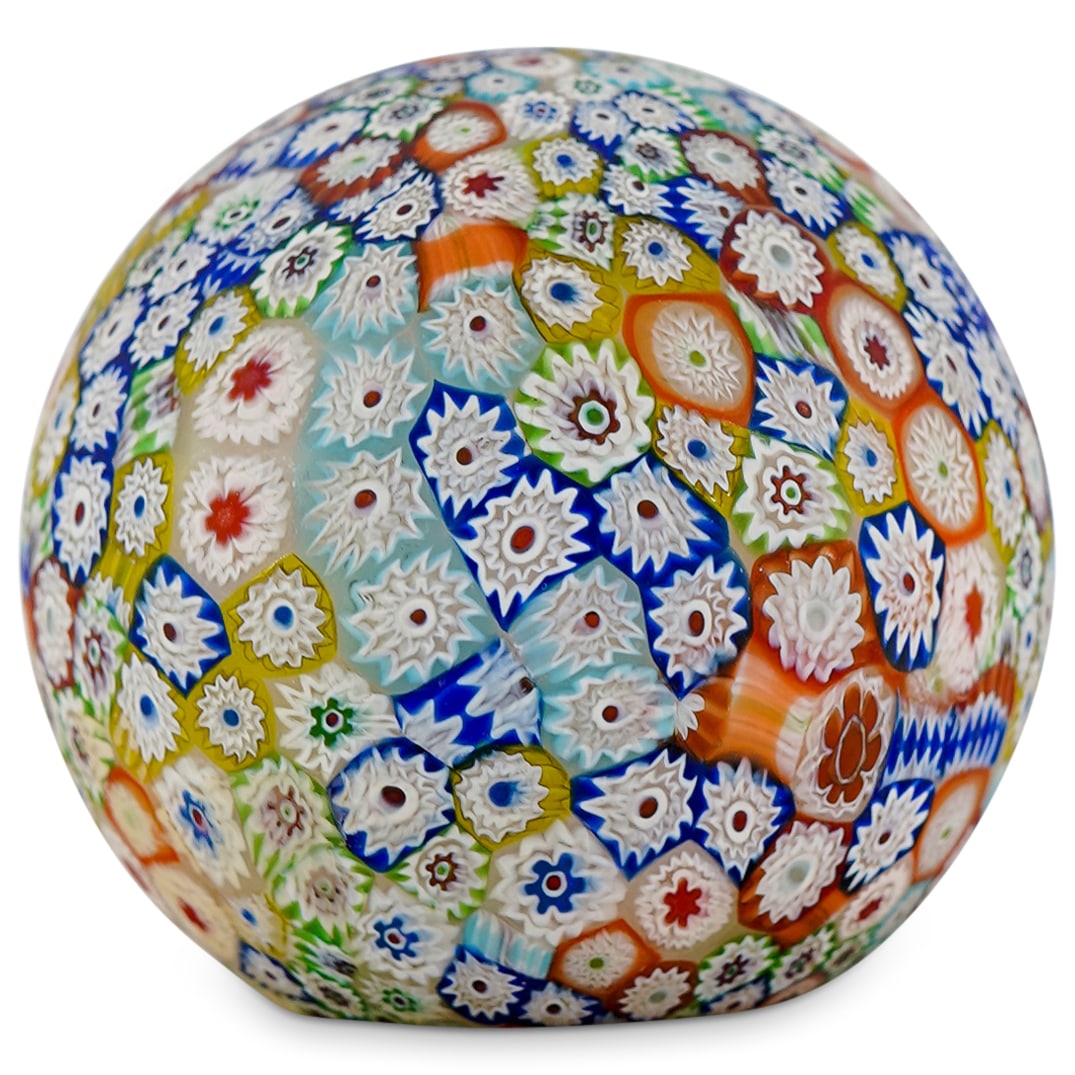 Italian Millefiori Globular Shape Lamp Shade (1 of 2)