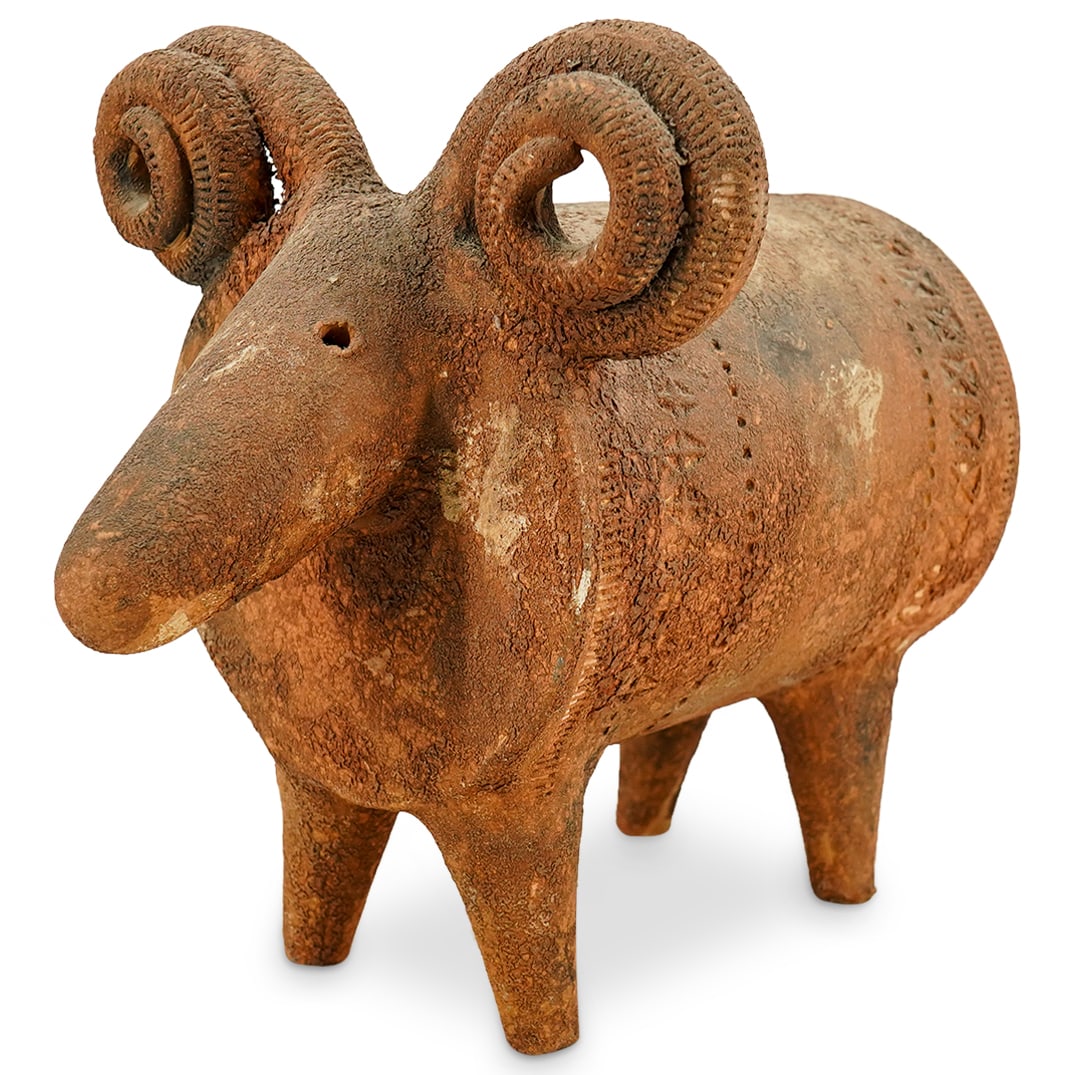 Aldo Londi For Bitossi Ceramic Ram (1 of 6)