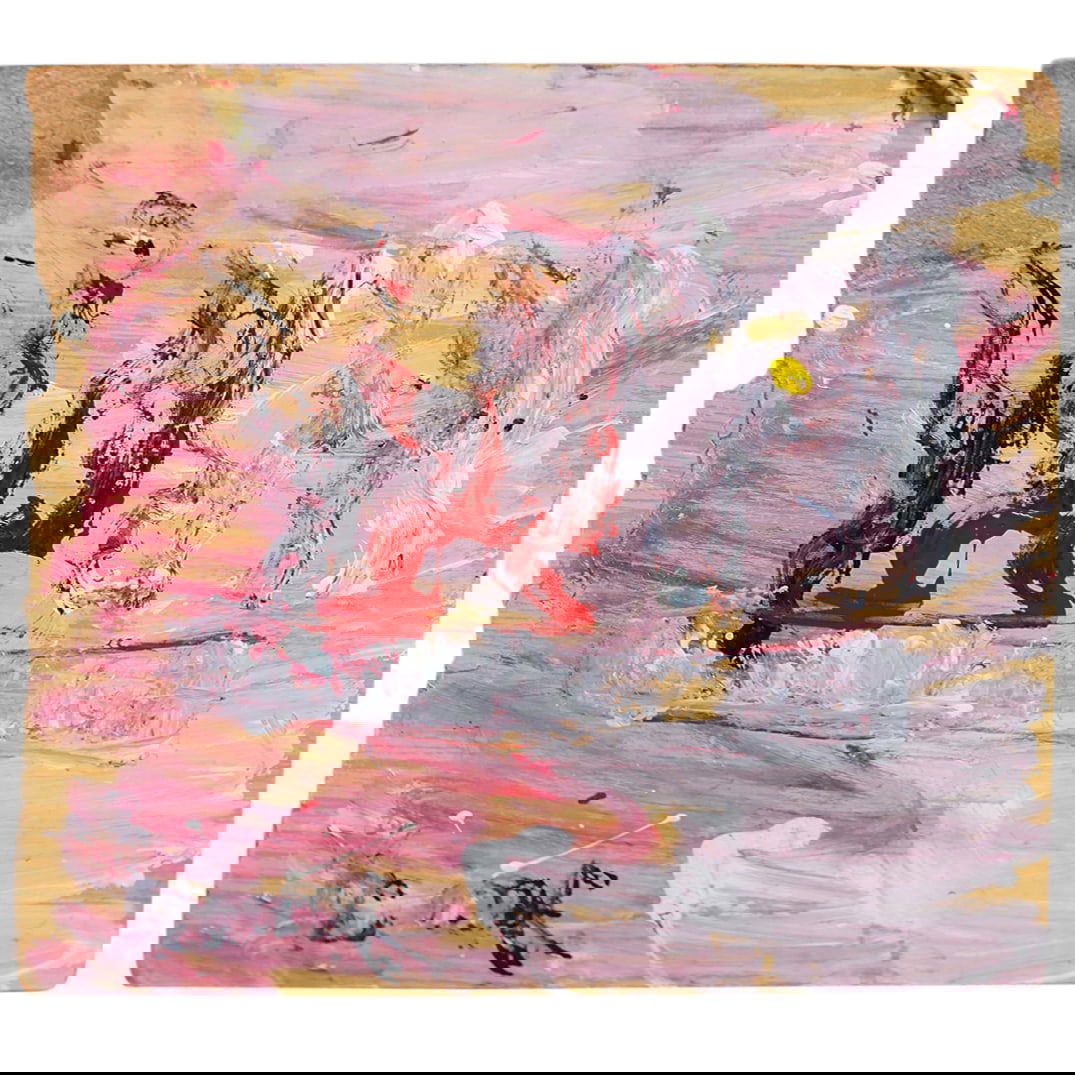 Purvis Young (American, 1943-2010) House Paint On Plywood (1 of 4)