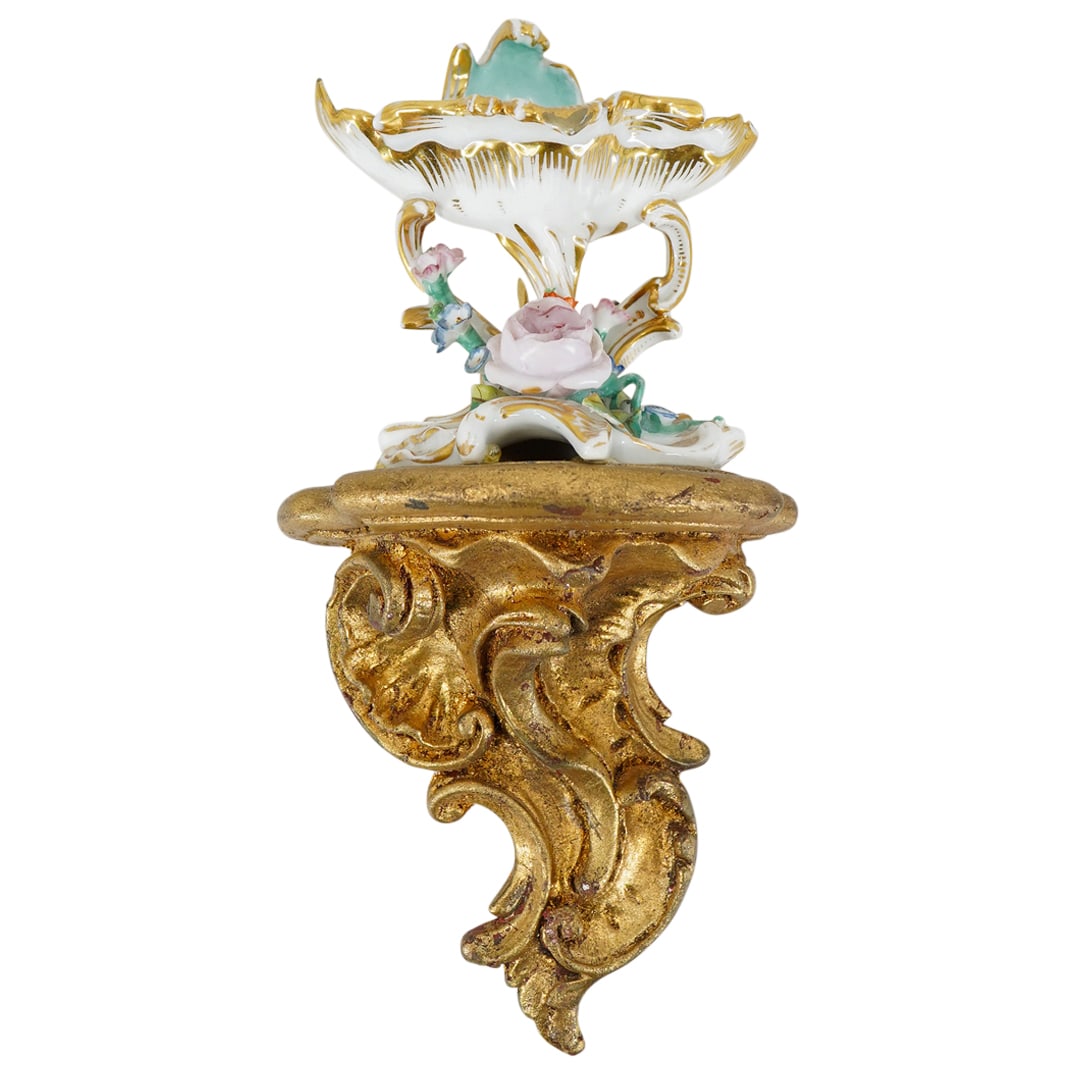 Gold Gilt Carved Wood Shelf (1 of 6)