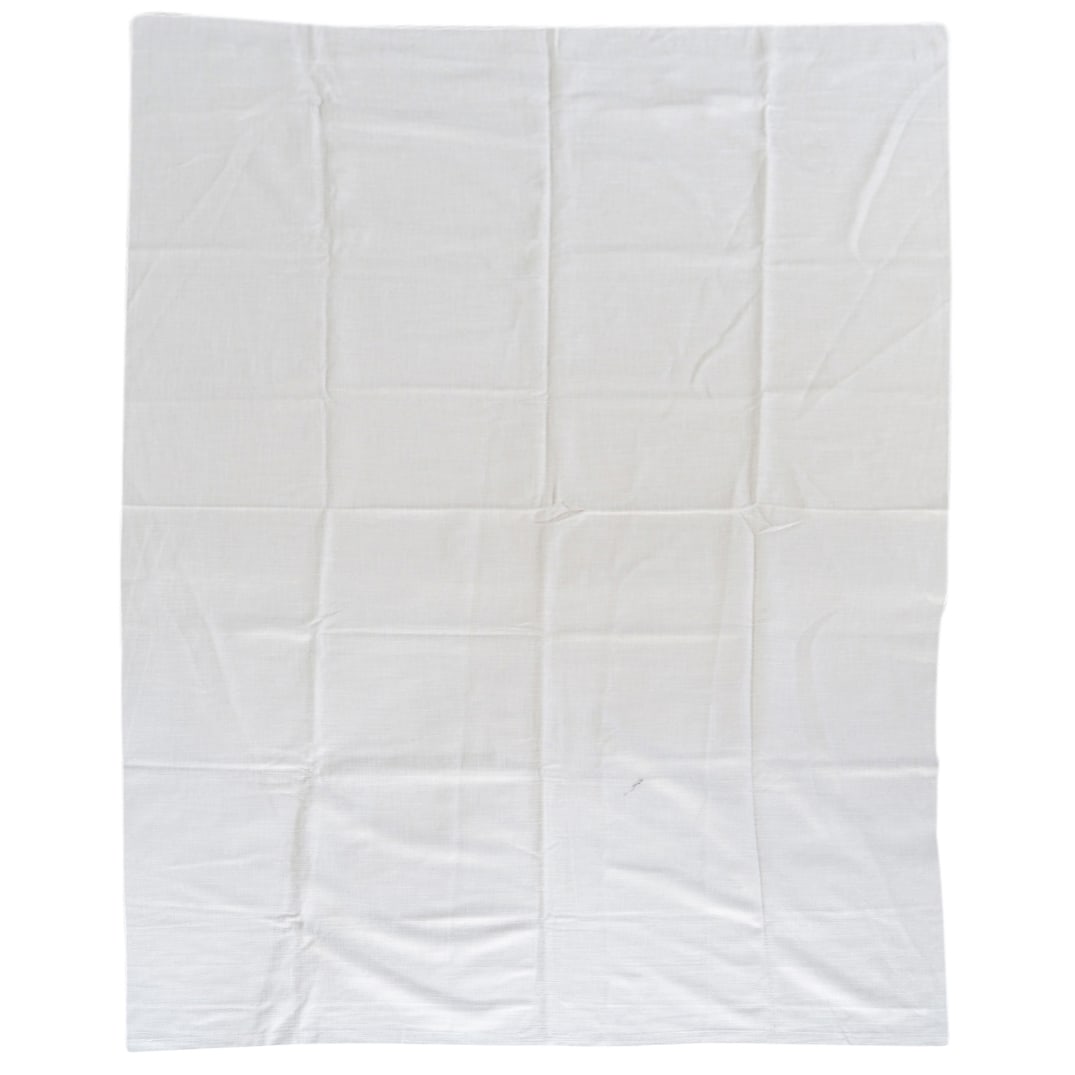 (3) Andrew Martin Designer Hanging Fabric Panels: DESCRIPTION: (3) Andrew Martin Designer Hanging Fabric Panels (1) Andrew Martin designer fabric piece, "Samuel " 16 color pattern. 70% polyester, 30% viscose. H: 80.5" W: 53" (1) Andrew Martin designe