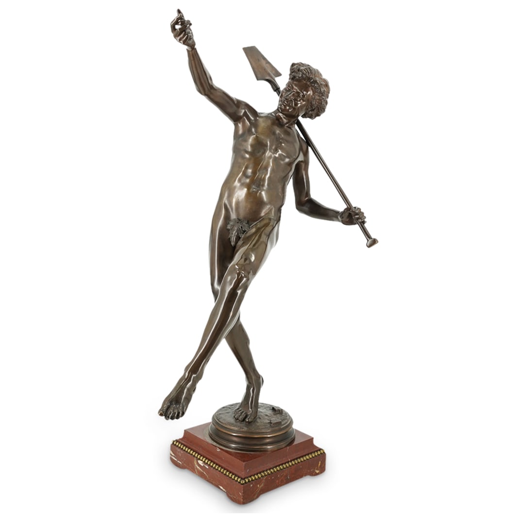 Hippolyte A.J. Moulin (French, 1832-1884) "Trouvaille a Pompei" Bronze (1 of 7)