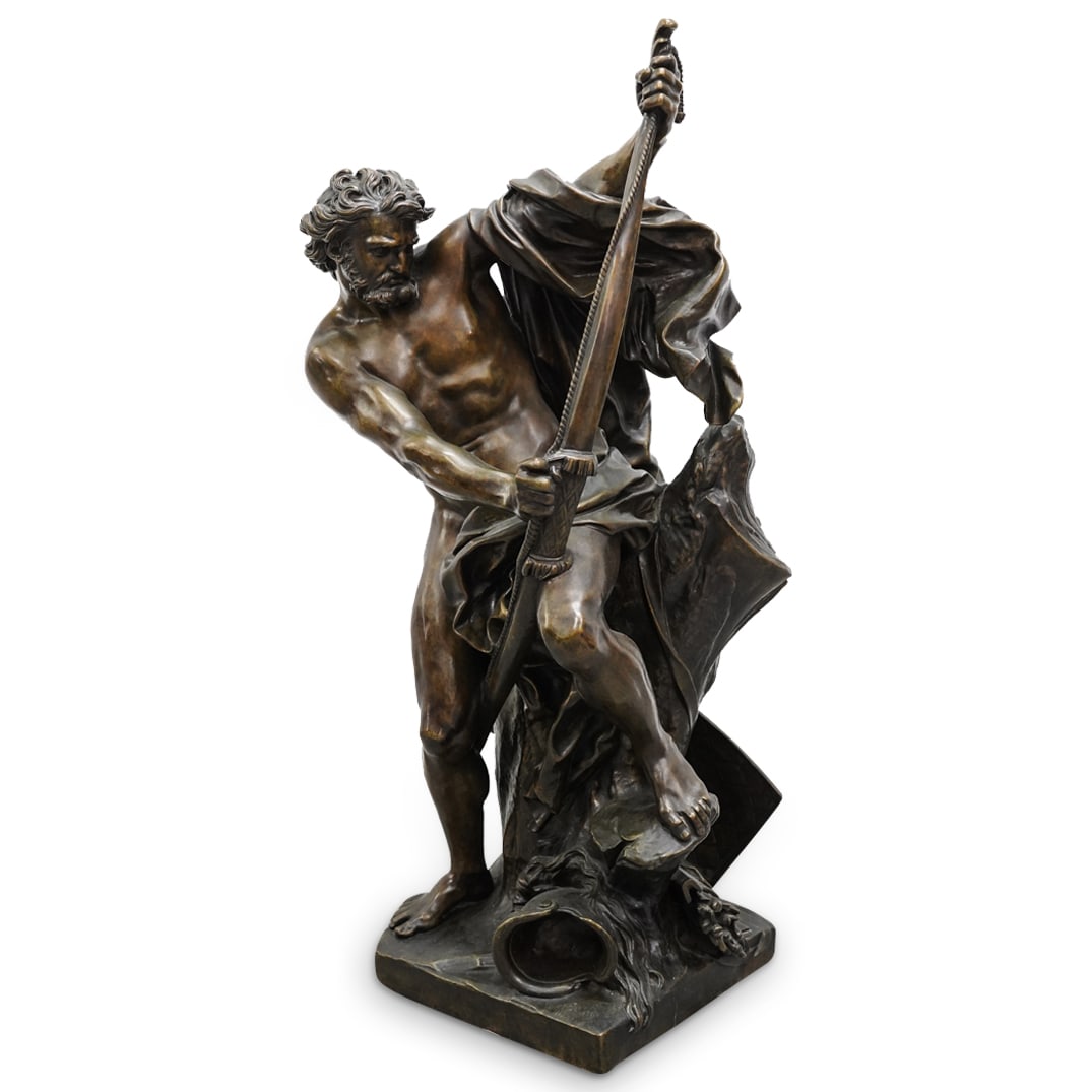 Jacques Bousseau (1681-1740) "Ulysses" Bronze Cast (1 of 7)