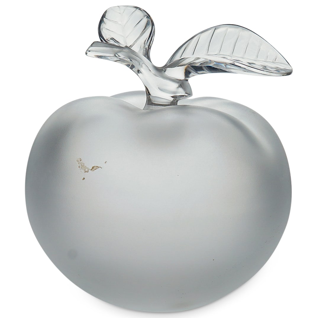Lalique Crystal "Grande Pomme" Apple Perfume Bottle (1 of 5)