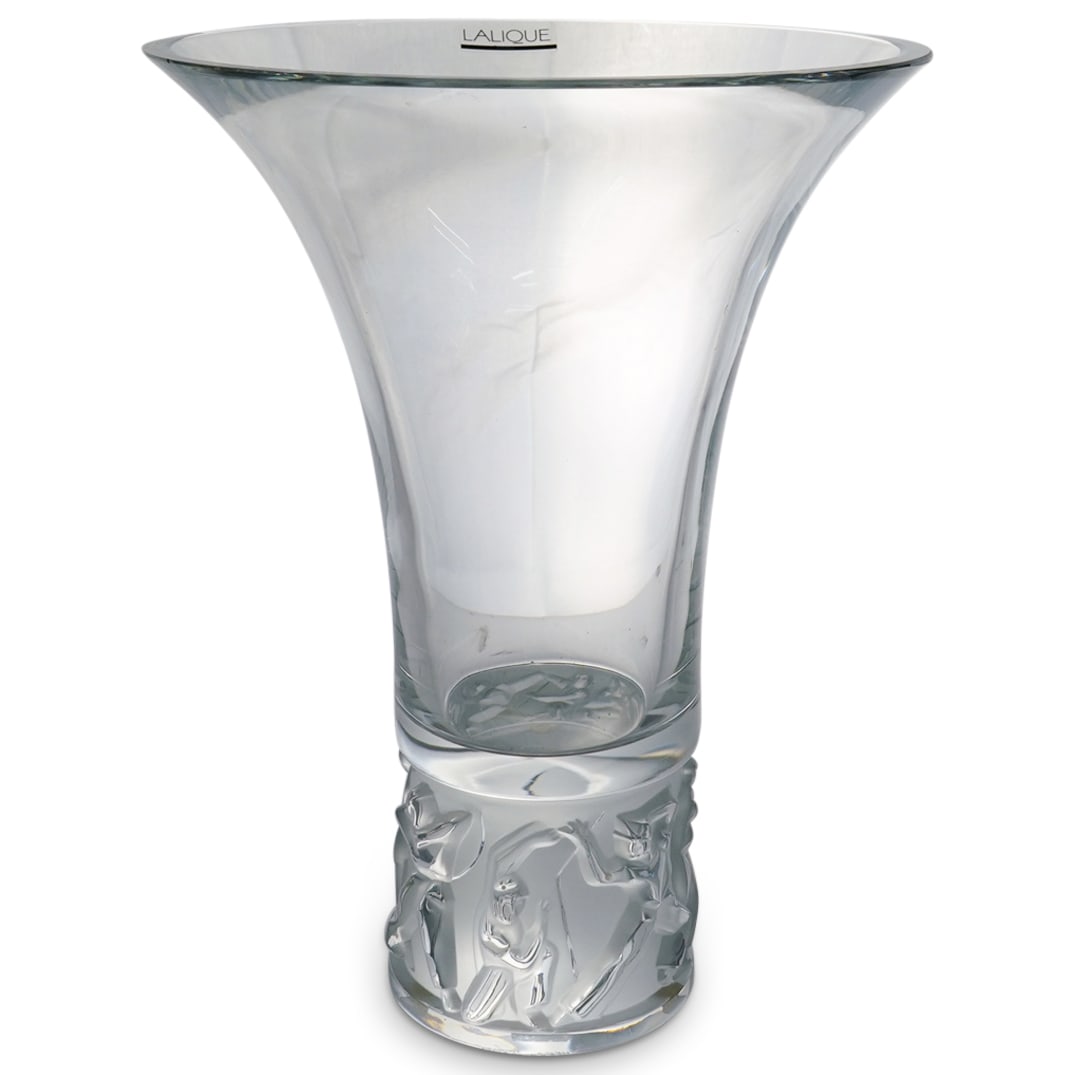 Lalique Crystal Figural Vase (1 of 7)