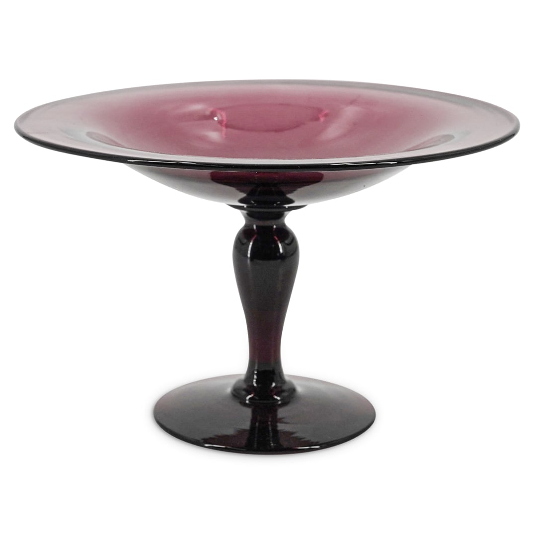 Steuben Amethyst Compote (1 of 4)