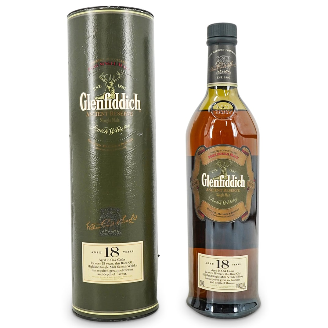 Glenfiddich 18 Yr Old Single Malt Scotch Whisky "Ancient Reserve" (1 of 4)